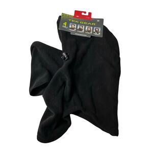 TEK GEAR Black 4 In One Microfleece Hood